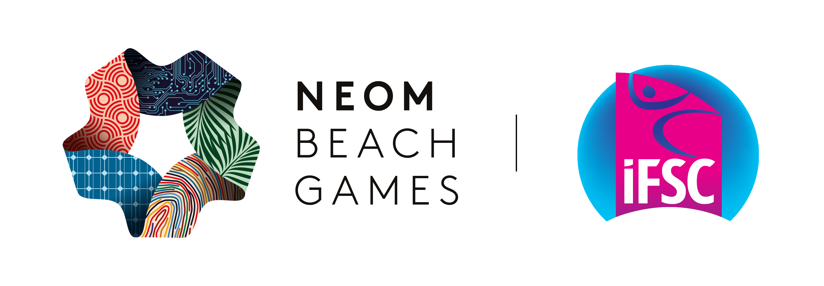 beach games including logo ifsc