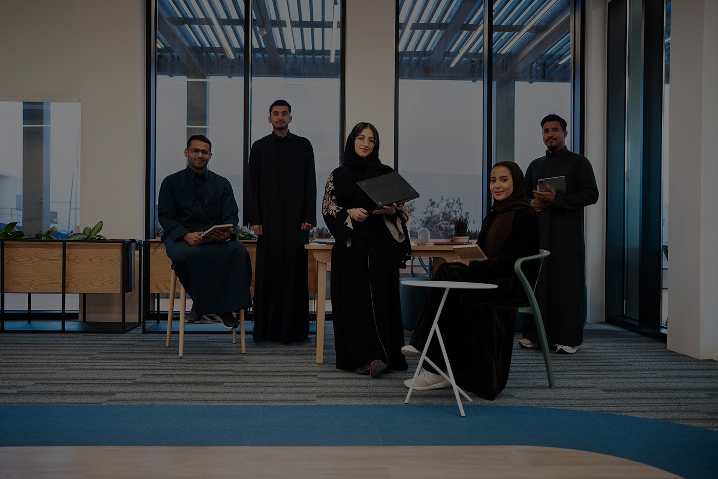 NEOM's cohort of candidates embarking on the journey to future leadership