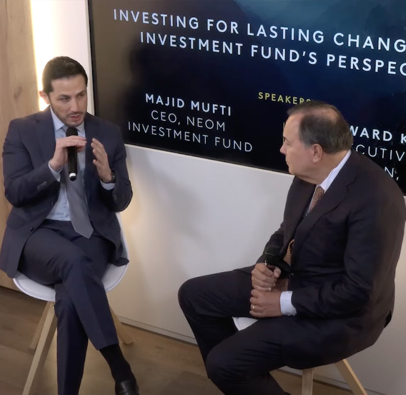  NEOM Talks in Davos | Investing for Lasting Change