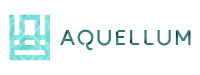  Aquellum blaues Logo