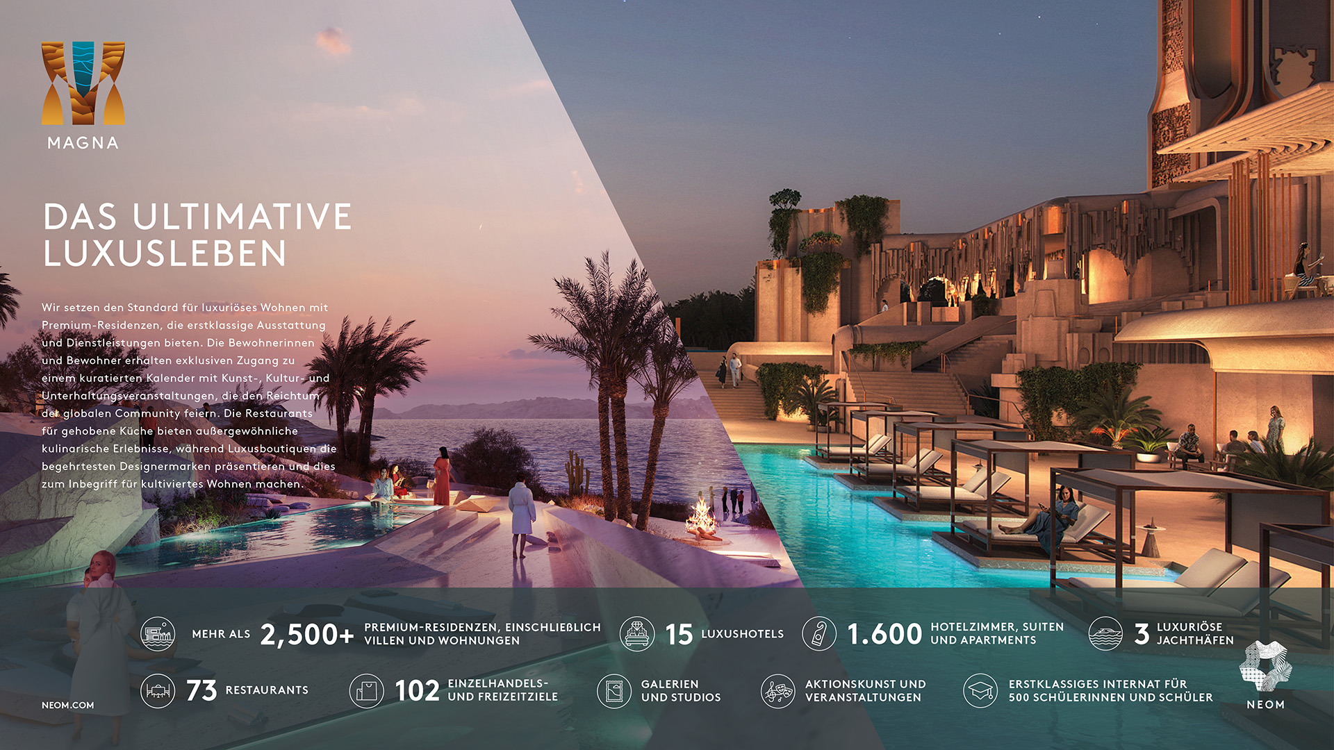 MAGNA Infographic - The Ultimate in Luxury Living